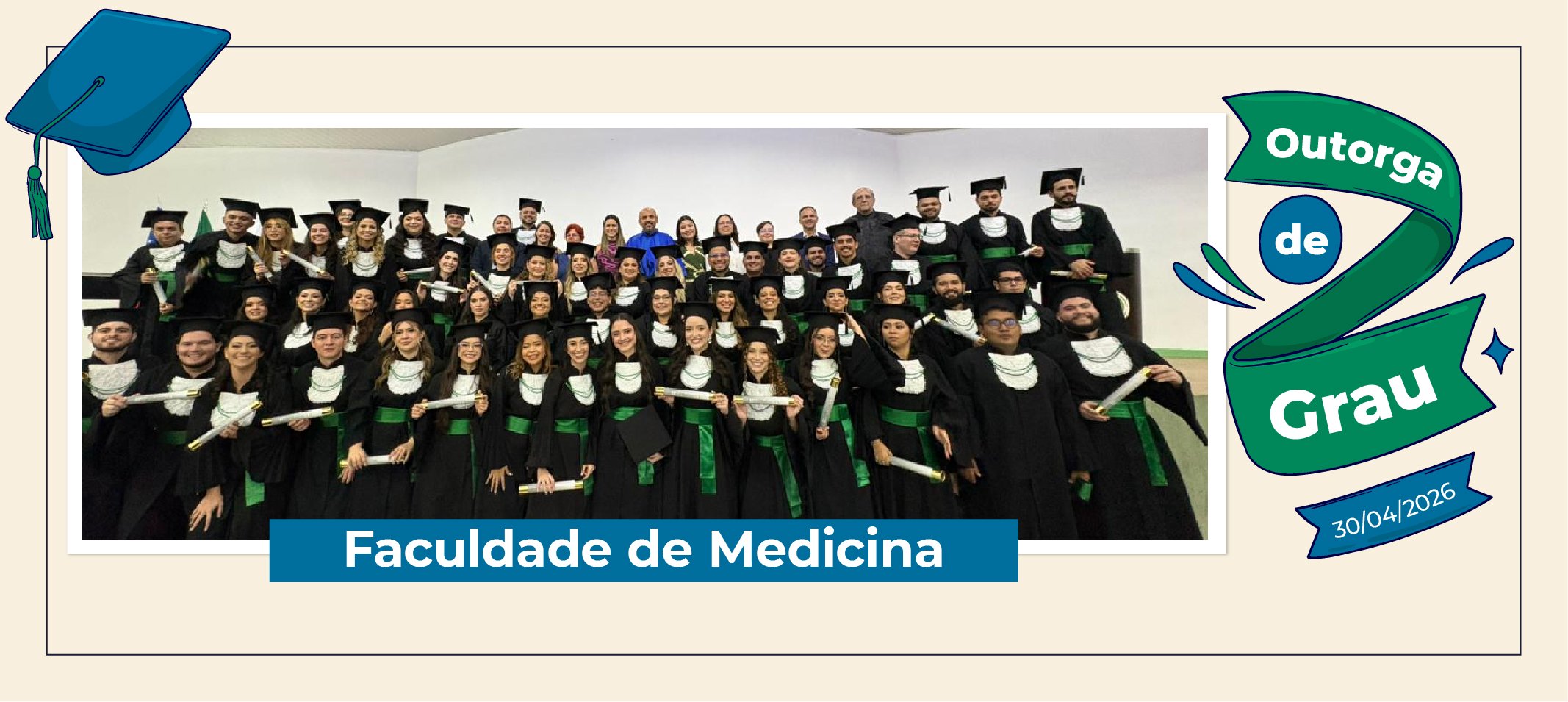 Outorga de grau de 49 médicos